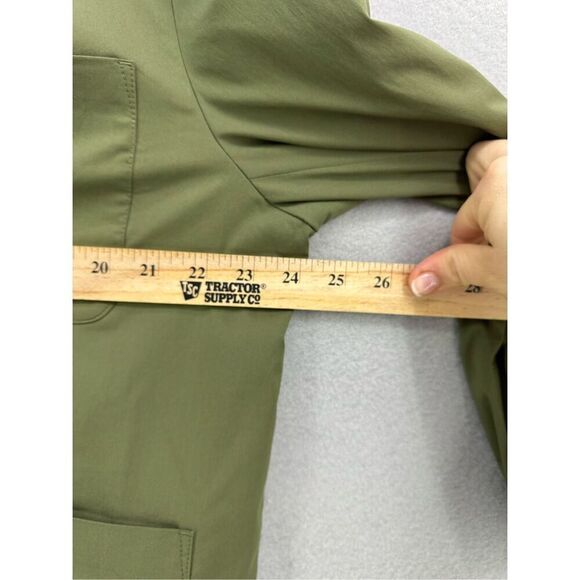 Selected Homme Mens Green Organic Cotton Blend Holdo Hybrid Blazer Jacket 44R - Picture 14 of 15